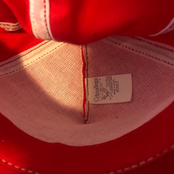 Vintage Denison Big Red Hat 
Corduroy - Picture 2 of 2